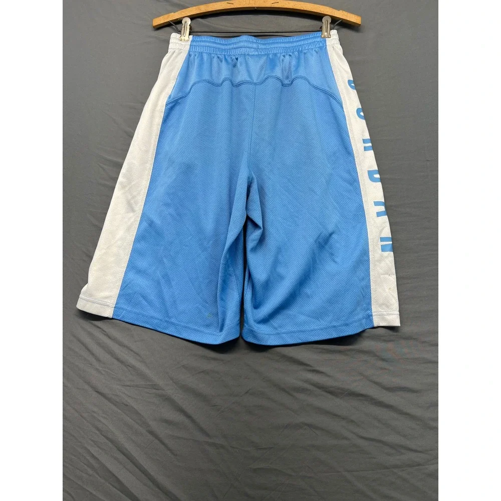 Jordan Basketball Shorts Boys XL Blue White Fair Dri-FIT Mesh Athletic 3937